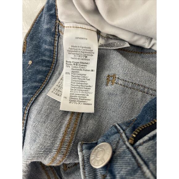 Madewell High-Rise Bootcut Jeans Womens 32T (Tag‎ 29)Blue Raw Hem Denim - Picture 7 of 10